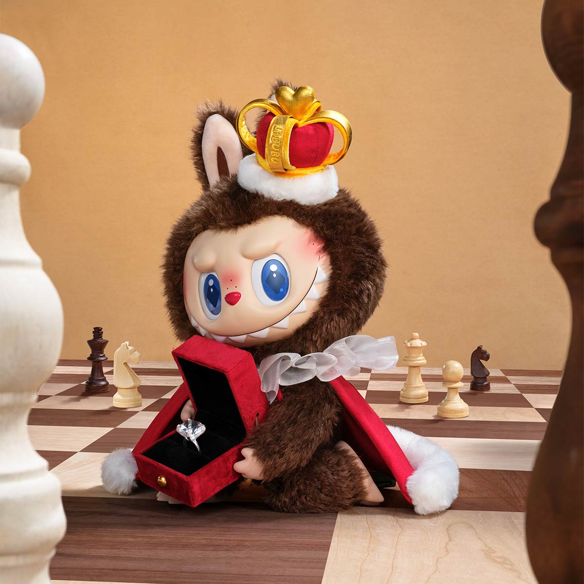 ぬいぐるみ labubu THE MONSTERS Let's Checkmate Amazon.com: POP MART The Monsters Let's Checkmate Series