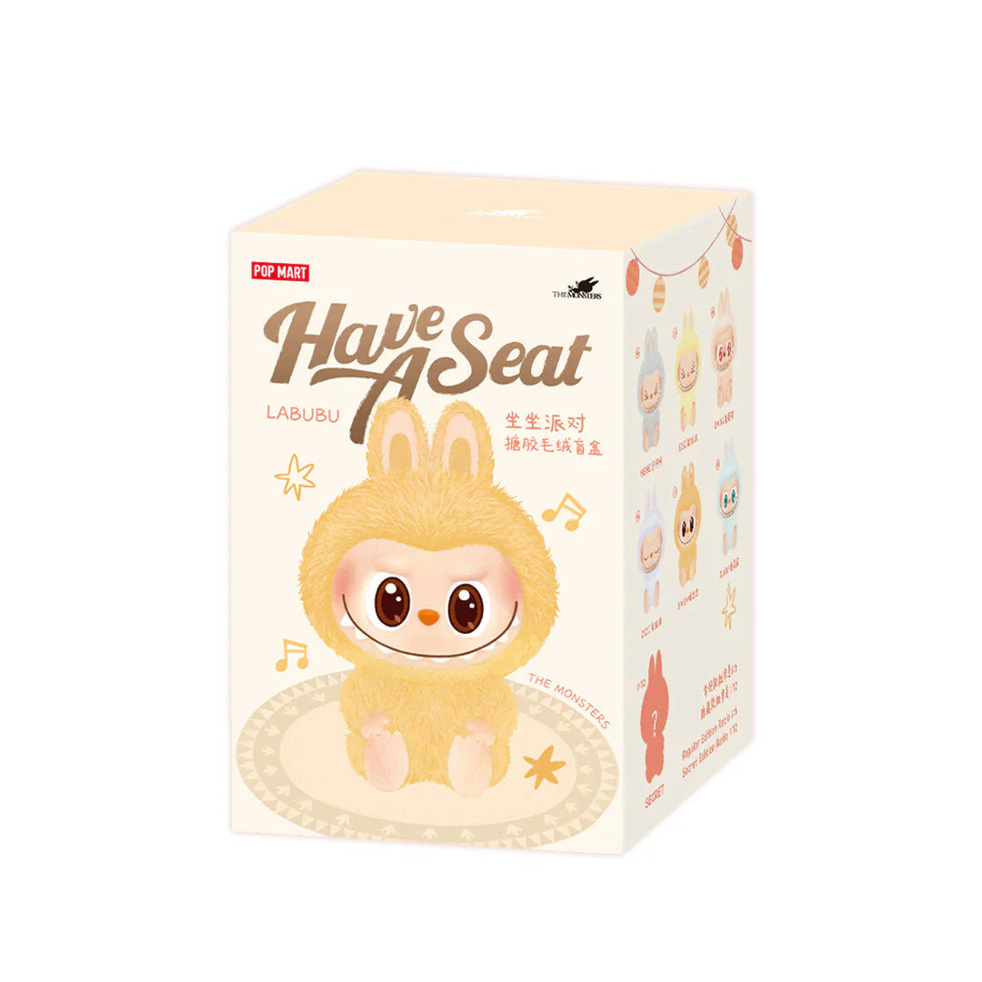 ポップマート Have A Seat LABUBU ぬいぐるみ DUODUO THE MONSTERS | LABUBU Have A Seat Series | Secret DUO DUO